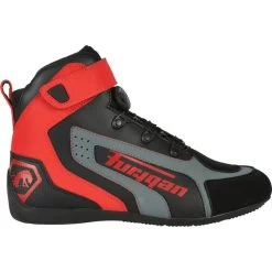 Furygan V4 Easy D3O Motorcycle Shoes -Biker Style Shop lrgscale28508 Furygan V4 Easy D3O Motorcycle Shoes Black Red 1600 1