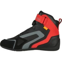 Furygan V4 Easy D3O Motorcycle Shoes -Biker Style Shop lrgscale28508 Furygan V4 Easy D3O Motorcycle Shoes Black Red 1600 3