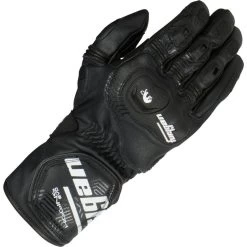 Furygan Higgins Evo Leather Motorcycle Gloves 9 Furygan Higgins Evo Leather Motorcycle Gloves -Biker Style Shop lrgscale28515 Furygan Higgins Evo Leather Motorcycle Gloves Black White 1600 1