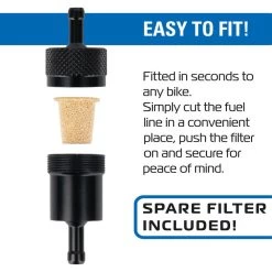Oxford Alloy Fuel Filter 6 Mm (OX832) 8 Oxford Alloy Fuel Filter 6 Mm (OX832) -Biker Style Shop lrgscale28526 Oxford Alloy Fuel Filter 6mm OX832 1600 3