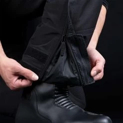 Oxford Stormland Dry2Dry Motorcycle Trousers -Biker Style Shop lrgscale28600 Oxford Stormland Dry2Dry Motorcycle Trousers Tech Black 1600 4