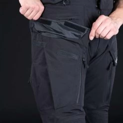 Oxford Stormland Dry2Dry Motorcycle Trousers -Biker Style Shop lrgscale28600 Oxford Stormland Dry2Dry Motorcycle Trousers Tech Black 1600 7