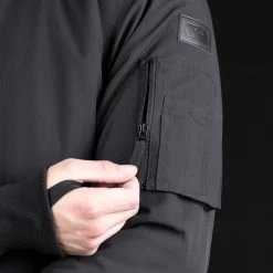 Oxford Bomber Dry2Dry Motorcycle Jacket -Biker Style Shop lrgscale28627 Oxford Bomber Dry2Dry Motorcycle Jacket Black 1600 5