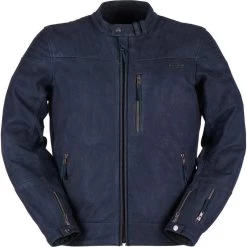 Furygan Clint Evo Leather Motorcycle Jacket -Biker Style Shop lrgscale28639 Furygan Clint Evo Leather Motorcycle Jacket Blue 1401 1