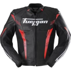 Furygan Pro One Leather Motorcycle Jacket -Biker Style Shop lrgscale28642 Furygan Pro One Leather Motorcycle Jacket Black Red White 1384 1