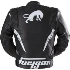 Furygan Pro One Leather Motorcycle Jacket -Biker Style Shop lrgscale28642 Furygan Pro One Leather Motorcycle Jacket Black White 1366 3