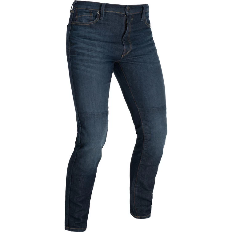 Oxford Original Approved AAA Slim Dark Aged Motorcycle Jeans 3 Oxford Original Approved AAA Slim Dark Aged Motorcycle Jeans - Image 3
