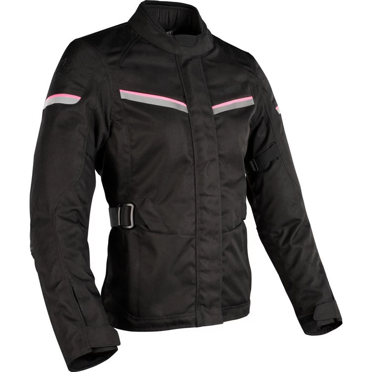 Oxford Oxford Dakota 3.0 Ladies Motorcycle Jacket & Trousers Tech Pink Black Kit 4 Oxford Oxford Dakota 3.0 Ladies Motorcycle Jacket & Trousers Tech Pink Black Kit - Image 4