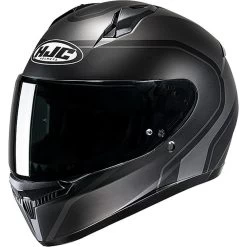 HJC C10 Elie Motorcycle Helmet -Biker Style Shop lrgscale28726 HJC C10 Elie Motorcycle Helmet Black 1600 1
