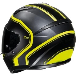 HJC C10 Elie Motorcycle Helmet -Biker Style Shop lrgscale28726 HJC C10 Elie Motorcycle Helmet Yellow 1511 3