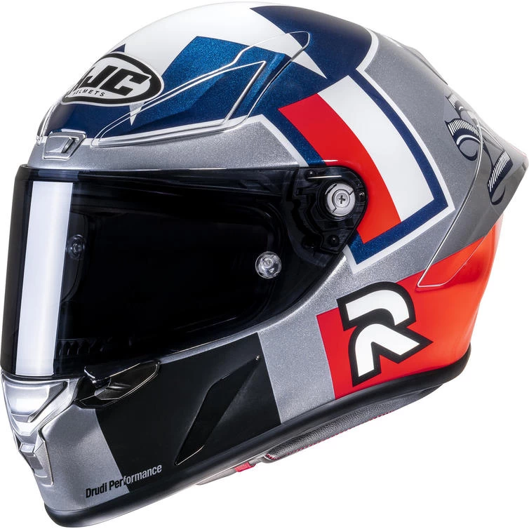 HJC RPHA 1 Ben Spies Silverstar Motorcycle Helmet 1 HJC RPHA 1 Ben Spies Silverstar Motorcycle Helmet