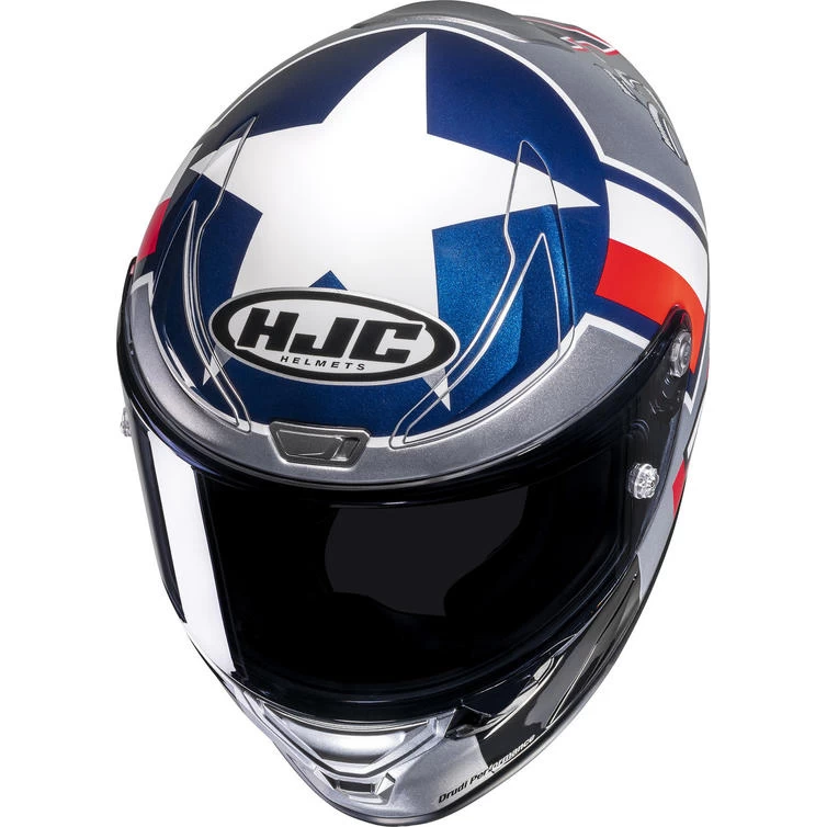 HJC RPHA 1 Ben Spies Silverstar Motorcycle Helmet 5 HJC RPHA 1 Ben Spies Silverstar Motorcycle Helmet - Image 5