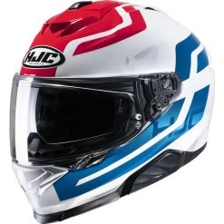 HJC I71 Enta Motorcycle Helmet 10 HJC I71 Enta Motorcycle Helmet -Biker Style Shop lrgscale28745 HJC i71 Motorcycle Helmet White Red Blue 1600 1