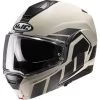 HJC I100 Beis Flip Front Brown Motorcycle Helmet