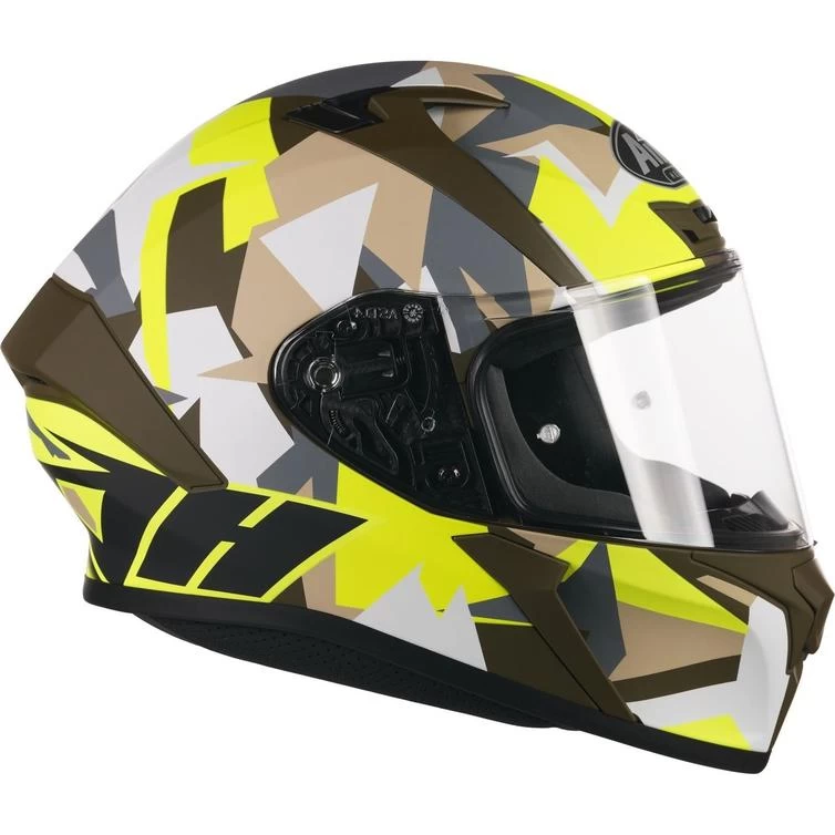 Airoh Valor Army Motorcycle Helmet & Visor 10 Airoh Valor Army Motorcycle Helmet & Visor - Image 10