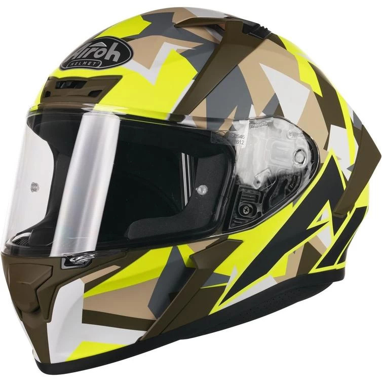 Airoh Valor Army Motorcycle Helmet & Visor 11 Airoh Valor Army Motorcycle Helmet & Visor - Image 11