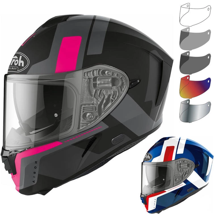 Airoh Spark Shogun Motorcycle Helmet & Visor 2 Airoh Spark Shogun Motorcycle Helmet & Visor - Image 2
