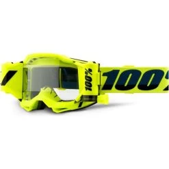 100% Accuri 2 Forecast Clear Motocross Goggles -Biker Style Shop lrgscale28836 100Percent Accuri 2 Forecast Clear Motocross Goggles Yellow 1417 1
