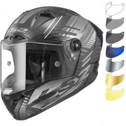 LS2 FF805 Thunder Carbon Volt Motorcycle Helmet & Visor -Biker Style Shop lrgscale28885 LS2 FF805 Thunder Carbon Volt Motorcycle Helmet Visor 1600 1