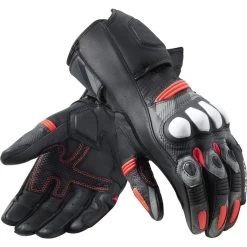 Rev It League 2 Leather Motorcycle Gloves -Biker Style Shop lrgscale28900 Rev It League 2 Leather Motorcycle Gloves Black Neon Red 1600 1
