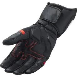 Rev It League 2 Leather Motorcycle Gloves -Biker Style Shop lrgscale28900 Rev It League 2 Leather Motorcycle Gloves Black Neon Red 1600 2
