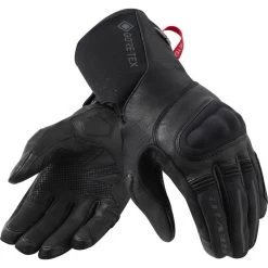 Rev It Lacus Gore-Tex Leather Motorcycle Gloves -Biker Style Shop lrgscale28902 Rev It Lacus Gore Tex Leather Motorcycle Gloves Black 1600 1