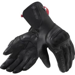 Rev It Lacus Gore-Tex Ladies Leather Motorcycle Gloves -Biker Style Shop lrgscale28903 Rev It Lacus Gore Tex Ladies Leather Motorcycle Gloves Black 1600 1