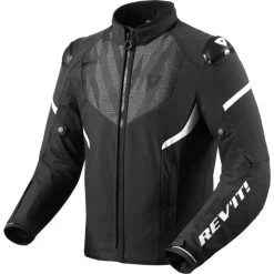 Rev It Hyperspeed 2 H2O Motorcycle Jacket -Biker Style Shop lrgscale28914 Rev It Hyperspeed H2O Motorcycle Jacket Black White 1600 1