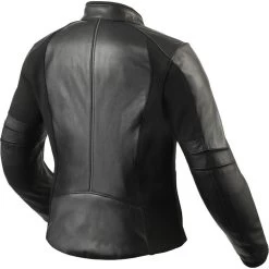 Rev It Rev It Maci Ladies Leather Motorcycle Jacket -Biker Style Shop lrgscale28915 Rev It Maci Ladies Leather Motorcycle Jacket Black 1600 2