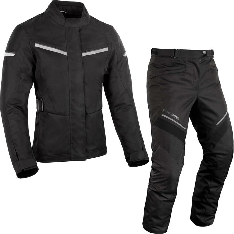 Oxford Dakota 3.0 Ladies Motorcycle Jacket & Trousers Stealth Black Kit 1 Oxford Dakota 3.0 Ladies Motorcycle Jacket & Trousers Stealth Black Kit