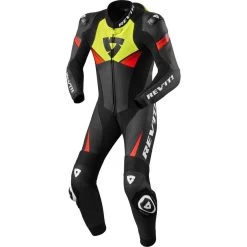 Rev It Rev It Argon 2 One Piece Leather Motorcycle Suit 10 Rev It Rev It Argon 2 One Piece Leather Motorcycle Suit -Biker Style Shop lrgscale28947 Rev It Argon 2 One Piece Leather Motorcycle Suit Black Neon Yellow 1600 1