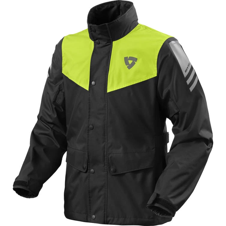 Rev It Nitric 4 H2O Motorcycle Rain Jacket 3 Rev It Nitric 4 H2O Motorcycle Rain Jacket - Image 3