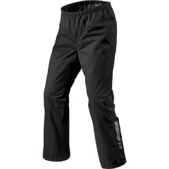 Rev It Acid 4 H2O Motorcycle Rain Trousers -Biker Style Shop lrgscale28988 Rev It Acid 4 H2O Motorcycle Rain Trousers Black 1600 1