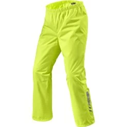 Rev It Acid 4 H2O Motorcycle Rain Trousers -Biker Style Shop lrgscale28988 Rev It Acid 4 H2O Motorcycle Rain Trousers Neon Yellow 1600 1