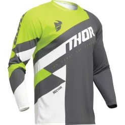 Thor Sector Checker 2024 Motocross Jersey -Biker Style Shop lrgscale29013 Thor Sector Checker 2024 Motocross Jersey Charcoal Acid 1600 1