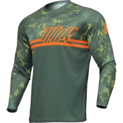 Thor Sector Digi 2024 Motocross Jersey -Biker Style Shop lrgscale29013 Thor Sector Digi 2024 Motocross Jersey Forest Green Camo 1600 1