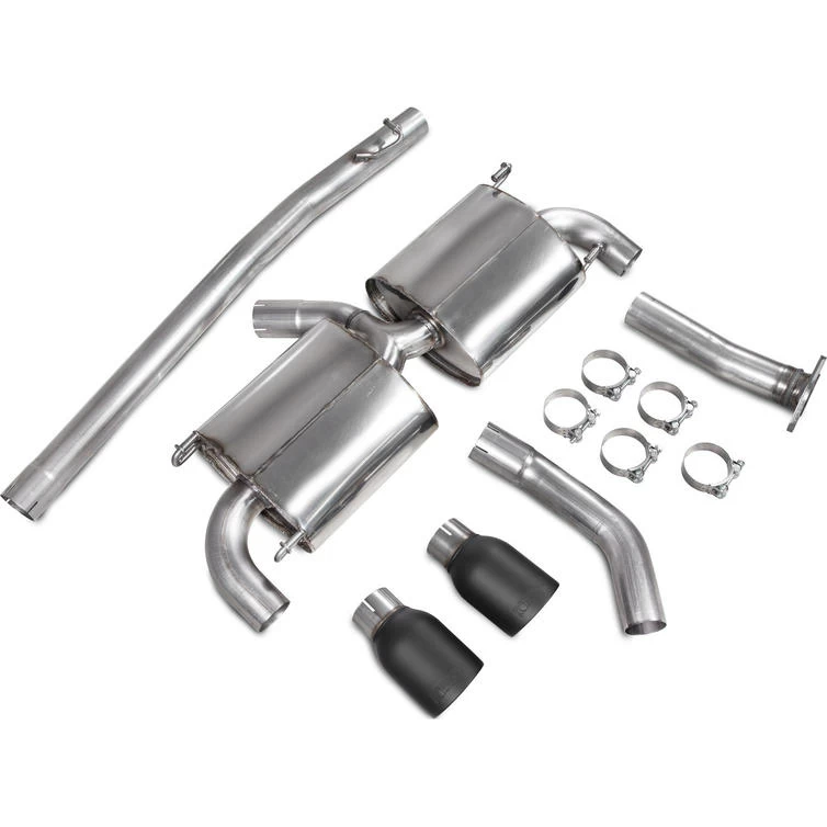 Scorpion Car Exhaust Cat-Back System (Non-Resonated) Twin 100mm Black Ceramic Daytona - Toyota GR86 & Subaru BRZ ZD8 2012 - 2023 4 Scorpion Car Exhaust Cat-Back System (Non-Resonated) Twin 100mm Black Ceramic Daytona - Toyota GR86 & Subaru BRZ ZD8 2012 - 2023 - Image 4