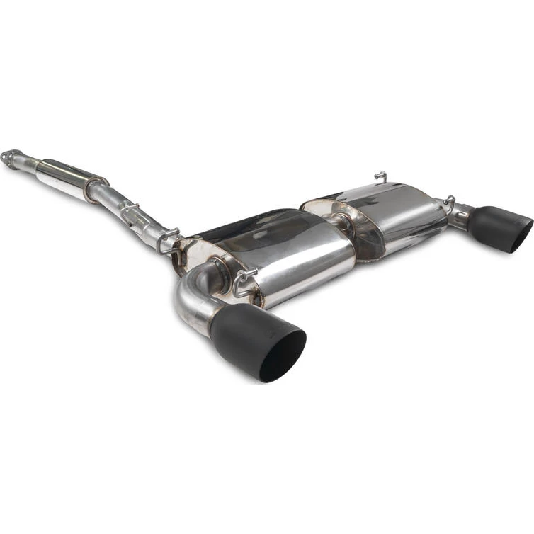 Scorpion Car Exhaust Cat-Back System (Non-Resonated) Twin 100mm Black Ceramic Daytona - Toyota GR86 & Subaru BRZ ZD8 2012 - 2023 3 Scorpion Car Exhaust Cat-Back System (Non-Resonated) Twin 100mm Black Ceramic Daytona - Toyota GR86 & Subaru BRZ ZD8 2012 - 2023 - Image 3