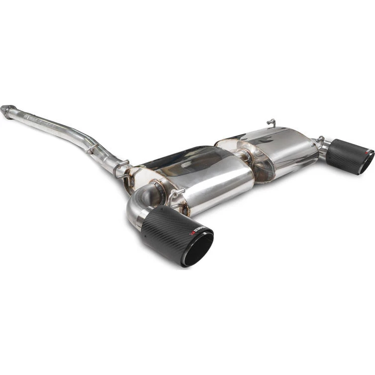Scorpion Car Exhaust Cat-Back System (Resonated) Twin 100mm Carbon Fibre Ascari - Toyota GR86 & Subaru BRZ ZD8 2012 - 2023 2 Scorpion Car Exhaust Cat-Back System (Resonated) Twin 100mm Carbon Fibre Ascari - Toyota GR86 & Subaru BRZ ZD8 2012 - 2023 - Image 2