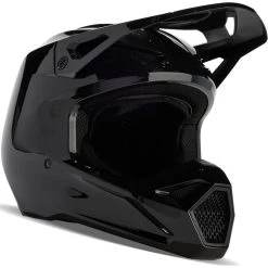 Fox Racing 2024 V1 Solid Motocross Helmet 15 Fox Racing 2024 V1 Solid Motocross Helmet -Biker Style Shop lrgscale29102 Fox Racing 2024 V1 Solid Motocross Helmet Black 1600 1