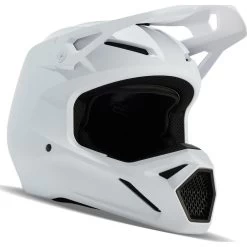 Fox Racing 2024 V1 Solid Motocross Helmet 16 Fox Racing 2024 V1 Solid Motocross Helmet -Biker Style Shop lrgscale29102 Fox Racing 2024 V1 Solid Motocross Helmet Matt White 1600 1