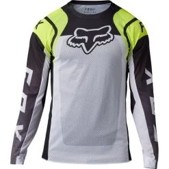 Fox Racing 2024 Airline Sensory Motocross Jersey -Biker Style Shop lrgscale29135 Fox Racing 2024 Airline Sensory Motocross Jersey Flo Yellow 1501 1