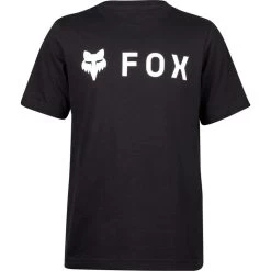 Fox Racing Absolute Youth Short Sleeve Basic T-Shirt -Biker Style Shop lrgscale29254 Fox Racing Absolute Youth Short Sleeve Basic T Shirt Black 1440 1