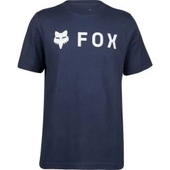 Fox Racing Absolute Youth Short Sleeve Basic T-Shirt -Biker Style Shop lrgscale29254 Fox Racing Absolute Youth Short Sleeve Basic T Shirt Midnight 1440 1