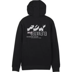 Fox Racing Leo Fleece Pullover Hoodie 11 Fox Racing Leo Fleece Pullover Hoodie -Biker Style Shop lrgscale29257 Fox Racing Leo Fleece Pullover Hoodie Black 1440 2