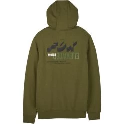 Fox Racing Leo Fleece Pullover Hoodie 10 Fox Racing Leo Fleece Pullover Hoodie -Biker Style Shop lrgscale29257 Fox Racing Leo Fleece Pullover Hoodie Olive Green 1440 2