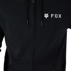 Fox Racing Absolute Fleece Zip Tech Hoodie 20 Fox Racing Absolute Fleece Zip Tech Hoodie -Biker Style Shop lrgscale29262 Fox Racing Absolute Fleece Zip Tech Hoodie Black 1600 3