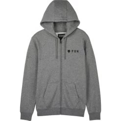 Fox Racing Absolute Fleece Zip Tech Hoodie 13 Fox Racing Absolute Fleece Zip Tech Hoodie -Biker Style Shop lrgscale29262 Fox Racing Absolute Fleece Zip Tech Hoodie Heather Graphite 1600 1