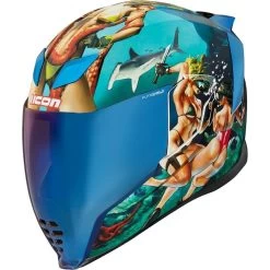 Icon Airflite Pleasuredome 4 Motorcycle Helmet & Visor -Biker Style Shop lrgscale29404 Icon Airflite Pleasuredome 4 Motorcycle Helmet Blue 1200 1