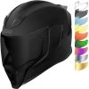 Icon Airflite Dark Motorcycle Helmet & Visor